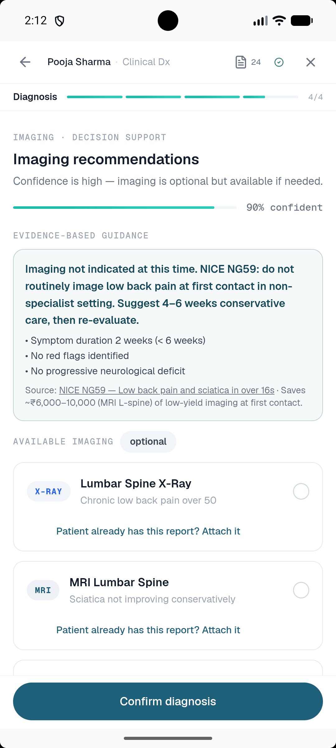 Healui mobile imaging guidance