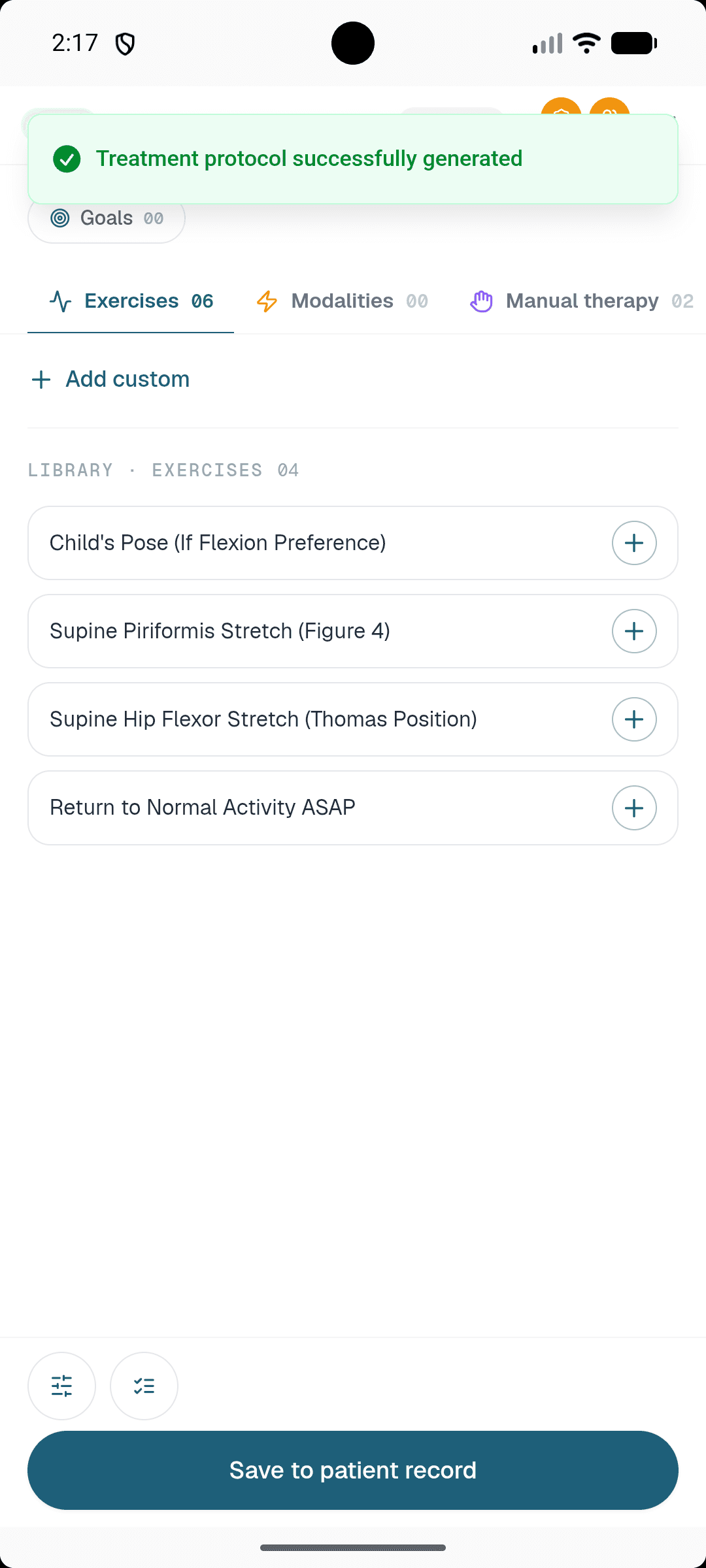 Healui mobile protocol generated